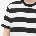 The Real McCoy's Men's The Real McCoys Buco Stripe T-Shirt in White