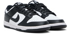 Nike White & Black Dunk Low Sneakers