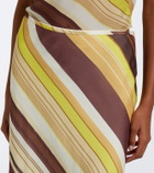 SIR Vivia striped miniskirt