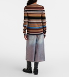 Acne Studios Coated denim culottes