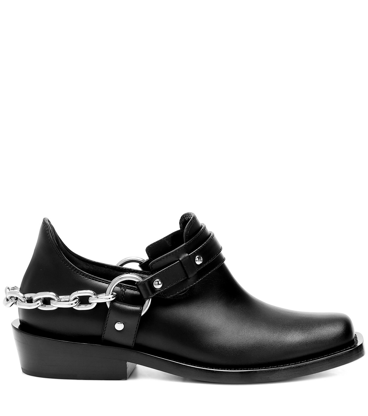 Paco Rabanne - Moto leather ankle boots