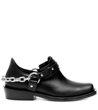 Paco Rabanne - Moto leather ankle boots