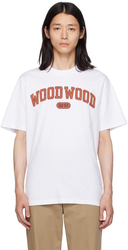 Photo: Wood Wood White Bobby Ivy T-Shirt