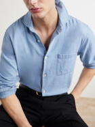 Frescobol Carioca - Emilio Cotton-Twill Shirt - Blue