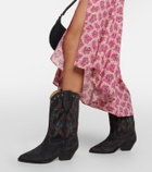 Isabel Marant Duerto suede cowboy boots