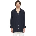 Jacquemus Navy La Chemise Etienne Shirt