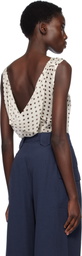 Caro Editions Off-White Alexa Top