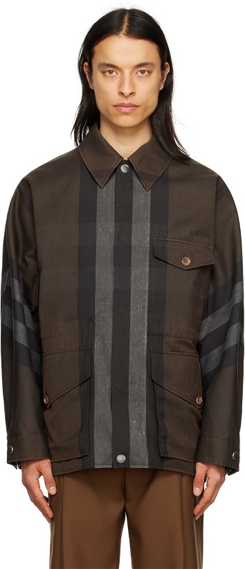 Photo: Burberry Brown Field Jacket