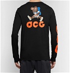 Nike - ACG Logo-Print Cotton-Blend Jersey T-Shirt - Men - Black