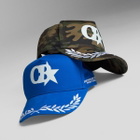 END. x Cole Buxton Cb Star Racing Cap in Cobalt Blue 
