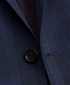 Brooks Brothers Men's Regent Fit Glen Plaid 1818 Suit | Navy