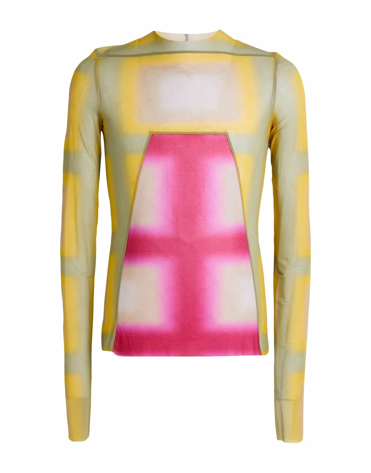 Rick Owens Mens T-shirt in Yellow