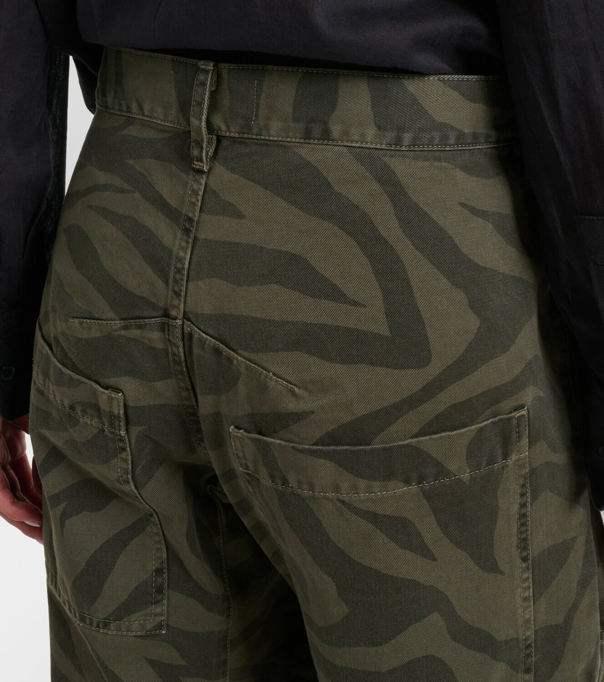Nili Lotan Shon cropped barrel-leg jeans