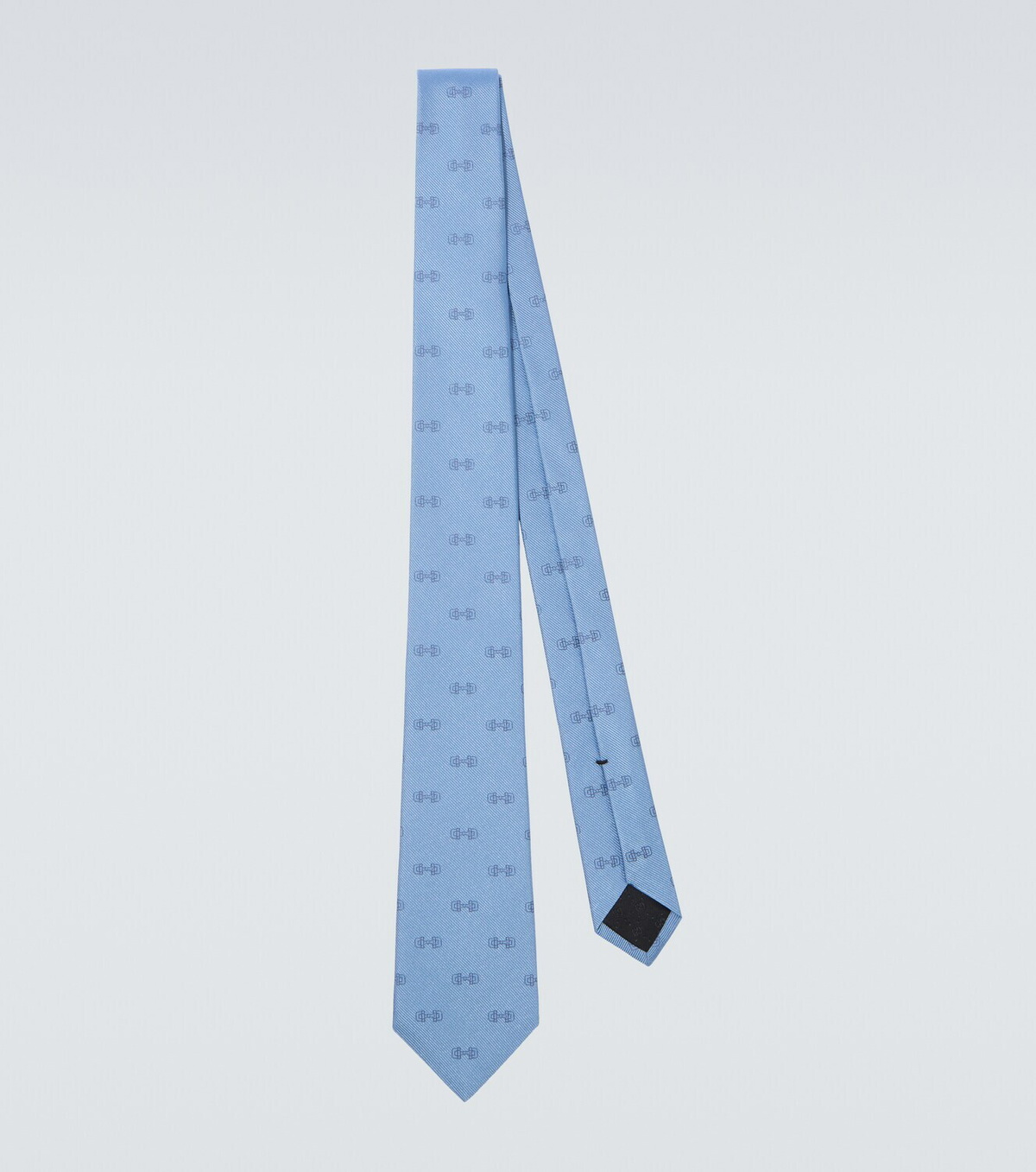 Gucci Horsebit silk jacquard tie