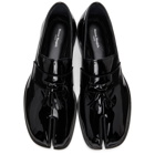 Maison Margiela Black Patent Tassel Tabi Loafers