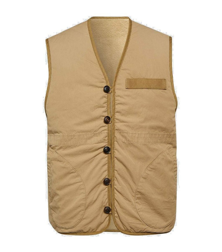 Photo: Visvim Rawly reversible vest