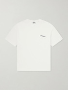 A.P.C. - Fragment Logo-Print Cotton-Jersey T-Shirt - White