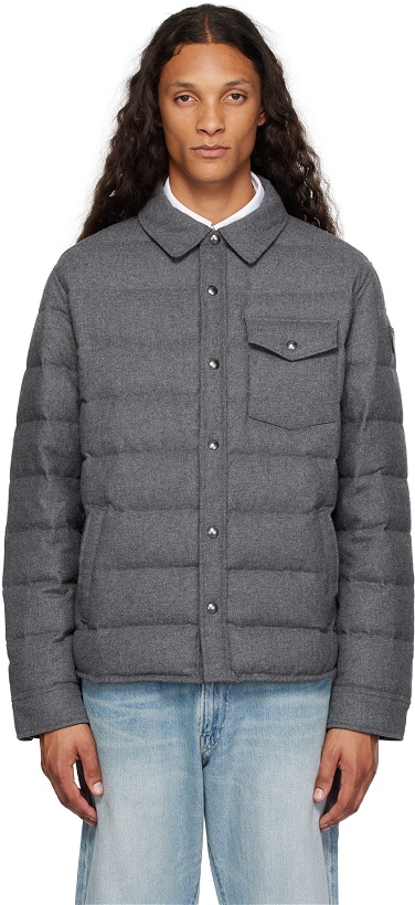 Photo: Polo Ralph Lauren Gray Quilted Down Jacket