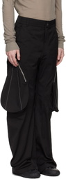 FFFPOSTALSERVICE Black Tear Drop Cargo Pants