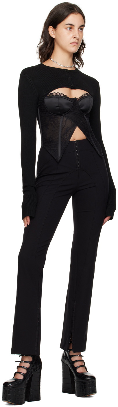 GUIZIO Black Montesano Corset