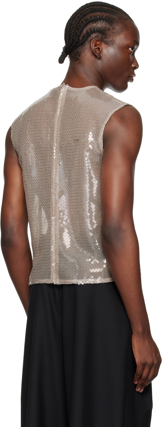 16Arlington SSENSE Exclusive Taupe Ikon Tank Top