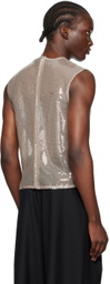 16Arlington SSENSE Exclusive Taupe Ikon Tank Top