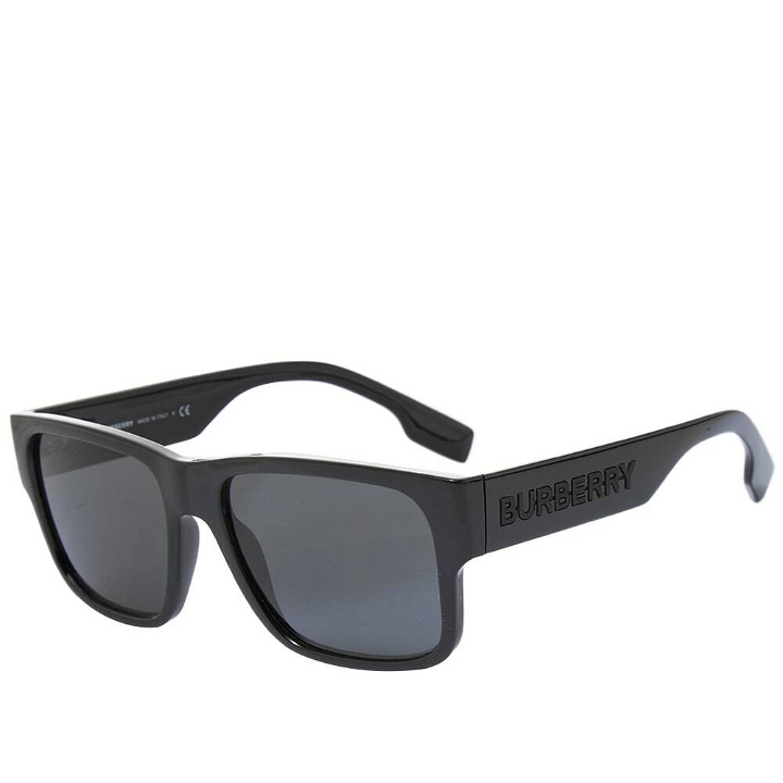 Photo: Burberry Eyewear Men's Burberry Knight Sunglasses in Black