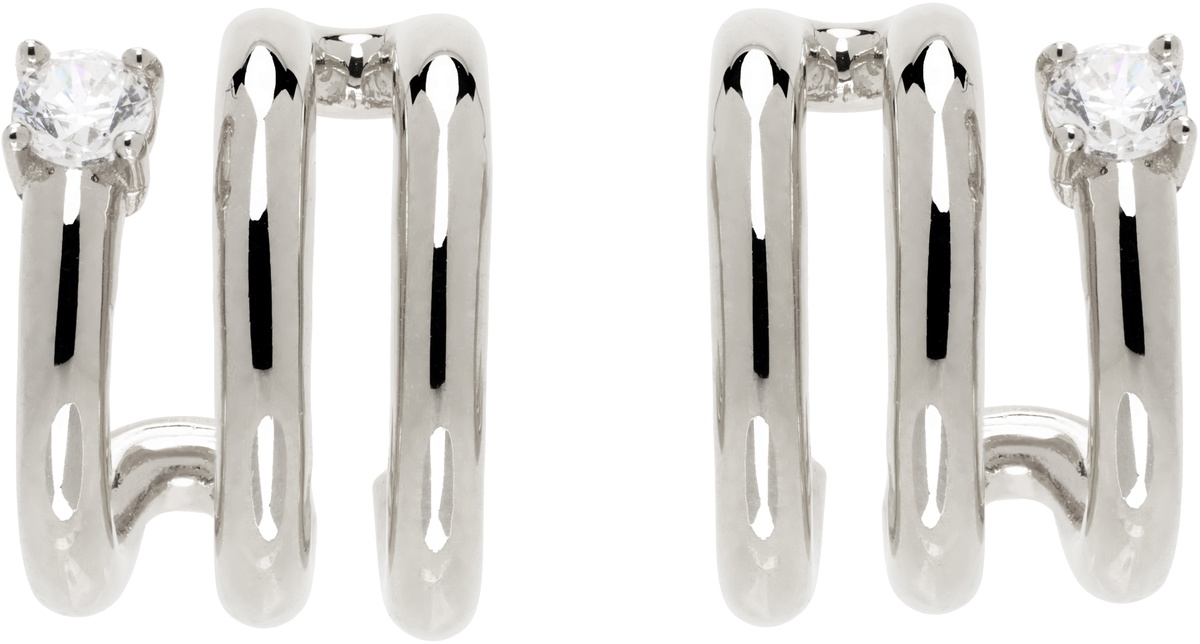ピアス Numbering Coil Signature Earrings/2 turns #2102 4BFK825 Amazon.com: Numbers Earrings, Two Digits Sterling Silver