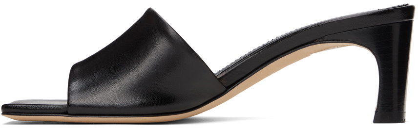 Aeyde Black Jeanie Heeled Sandals Aeyde