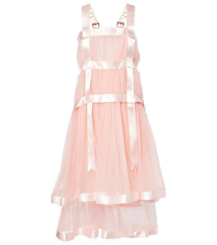 Photo: Noir Kei Ninomiya Semi-sheer midi dress
