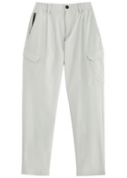 Herno Shell Cargo Trousers Light Grey