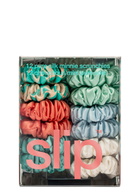Slip Pure Silk Minnie Scrunchies - Seaside