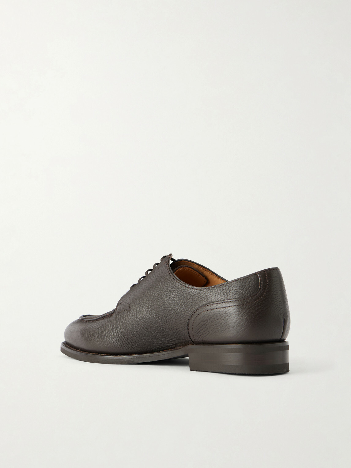 MORJAS - The Split Toe Full-Grain Leather Derby Shoes - Brown