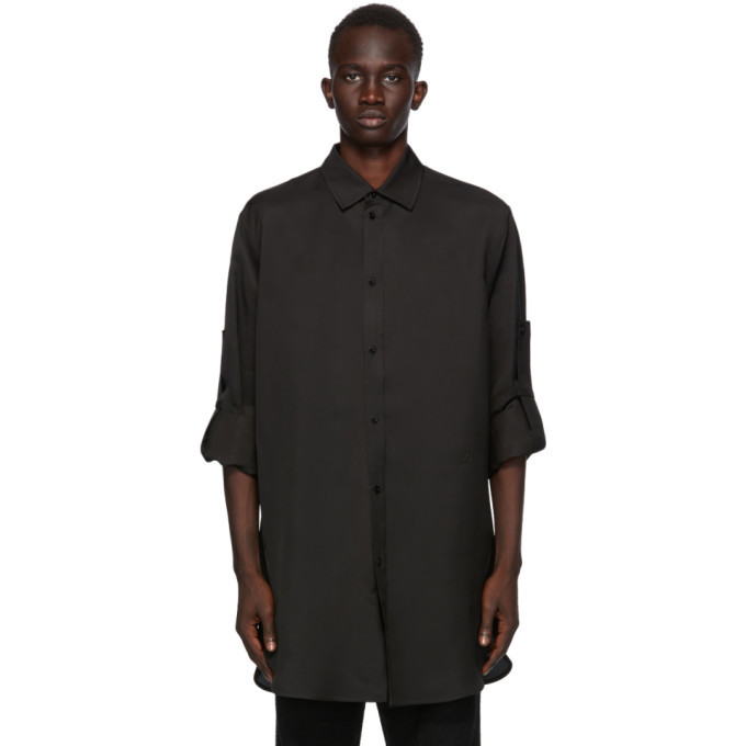 Photo: Jil Sander Black Silk Friday PM Shirt