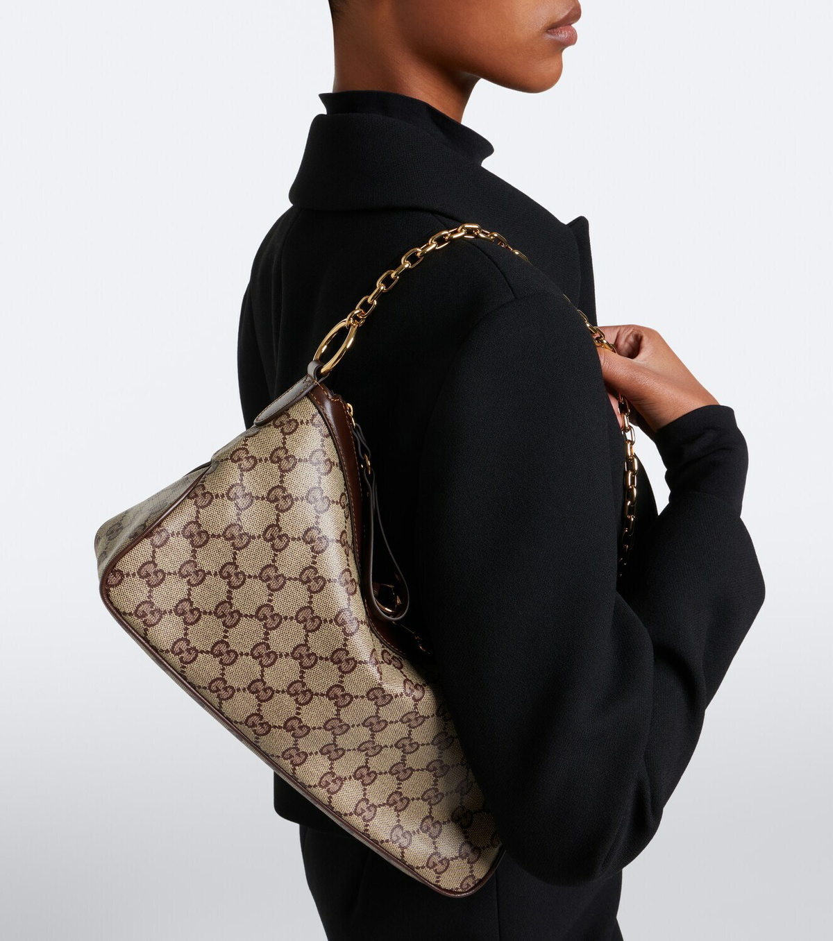 Gucci Starlet Medium GG canvas shoulder bag