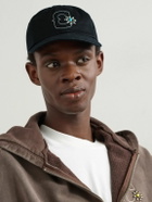 Cherry Los Angeles - Logo-Embroidered Embellished Cotton-Twill Baseball Cap