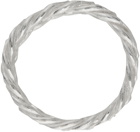 WWW.WILLSHOTT Silver Twin Link Ring