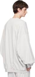 Rick Owens DRKSHDW Off-White Temple Hun Crewneck Sweatshirt