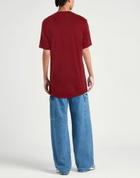 Ea7 Mens T-shirt Burgundy