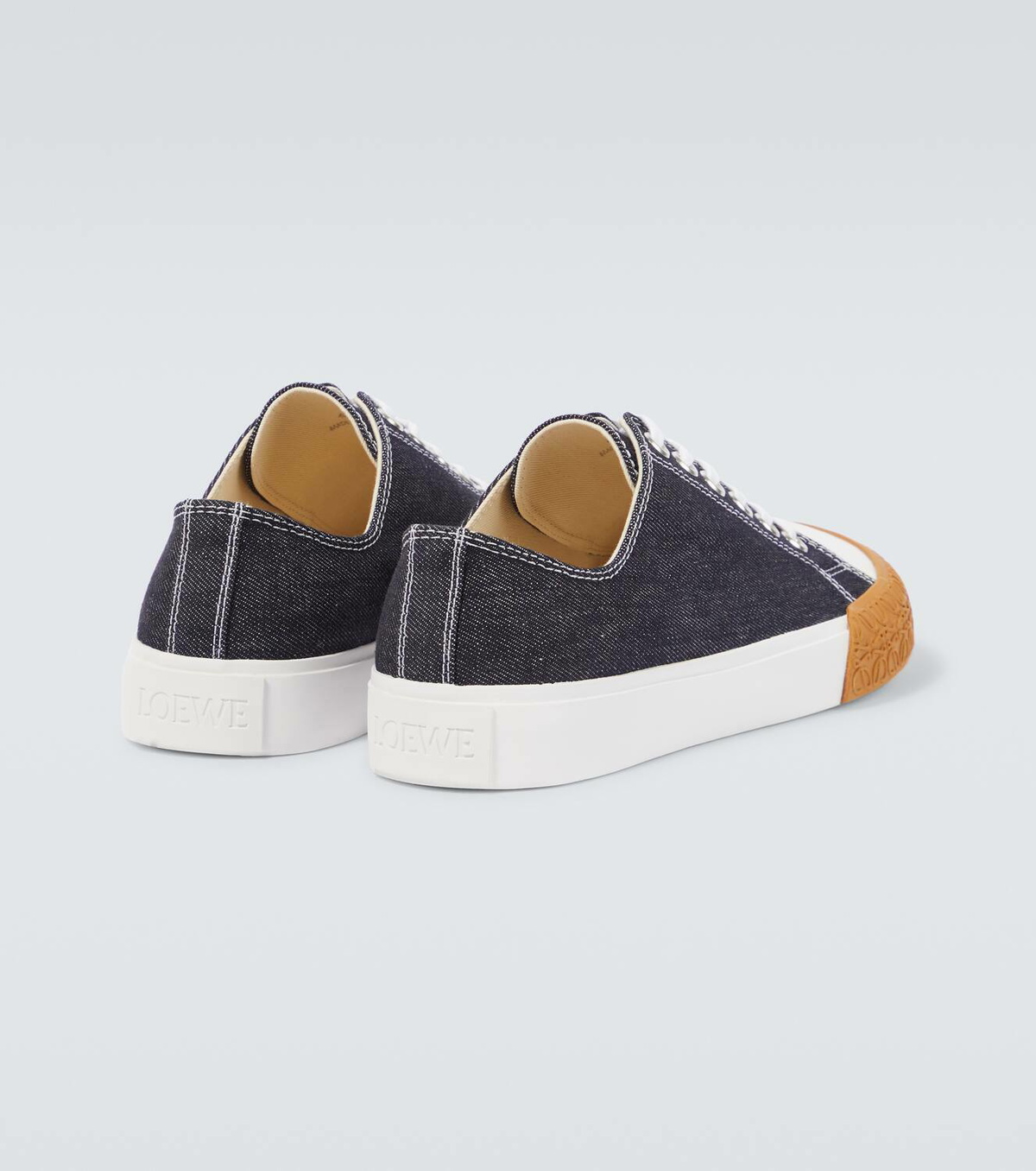 爽やかStyle◇Bloc スニーカー◇LOEWE Loewe Bloc denim sneakers Loewe