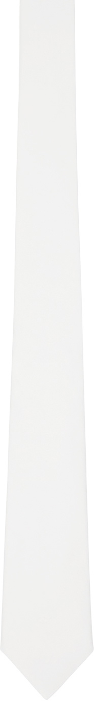 The Row White Cotton Tie