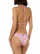 MC2 Saint Barth Woman Pink Paisley Classic Swim Briefs Lido