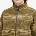 Polar Skate Co. Men's Kiko Fleece Jacket in Army Green