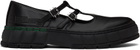 Virón Black 2001 Apple Mary Jane Loafers