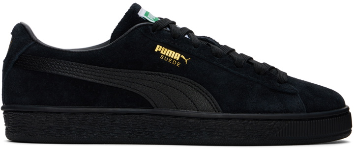 Photo: PUMA Black Suede Classic XXI Sneakers