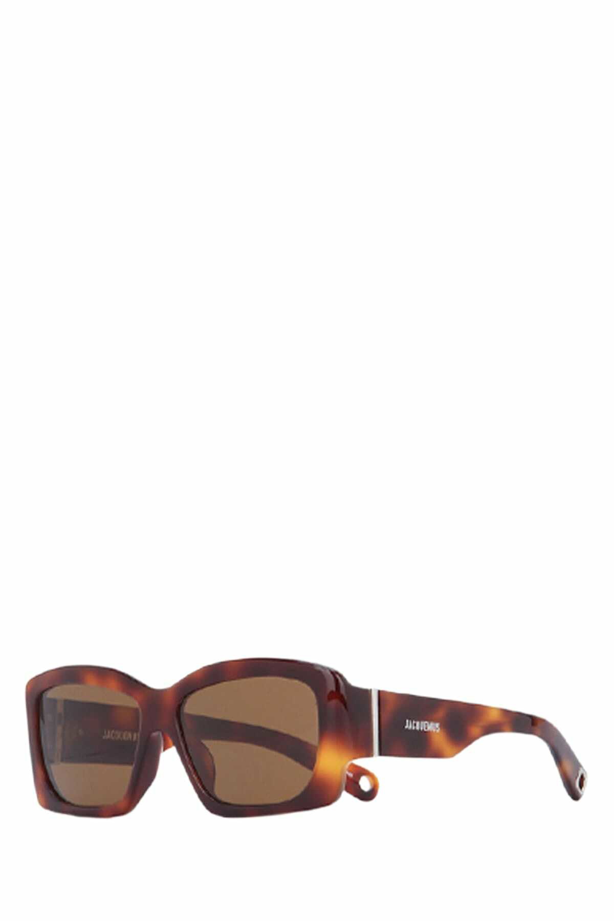 Jacquemus Sole - Matt Putty / Amber Lens Sunglasses Jacquemus