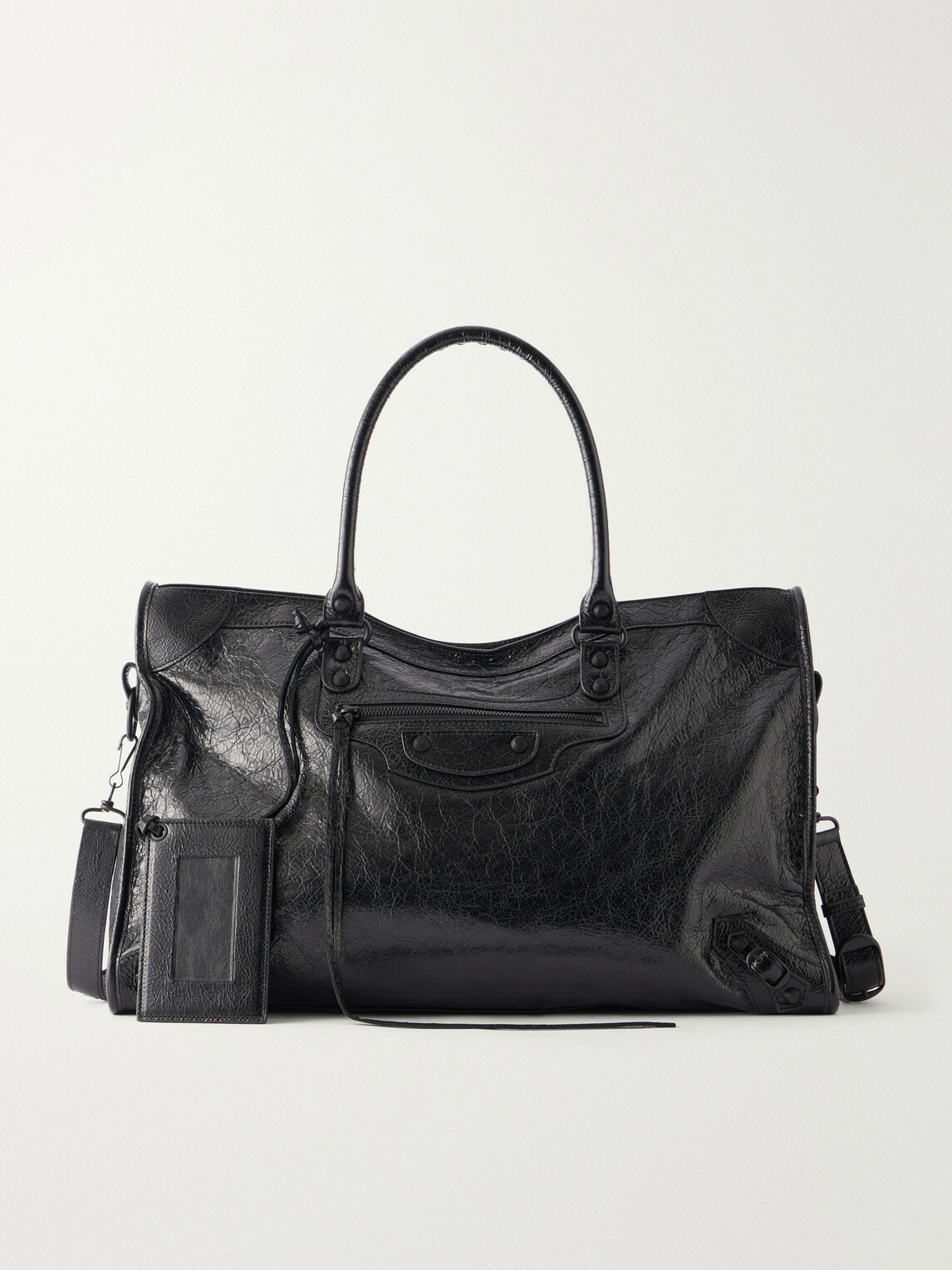 Balenciaga - Le City Large Textured-Leather Tote Bag