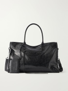 Balenciaga - Le City Large Textured-Leather Tote Bag