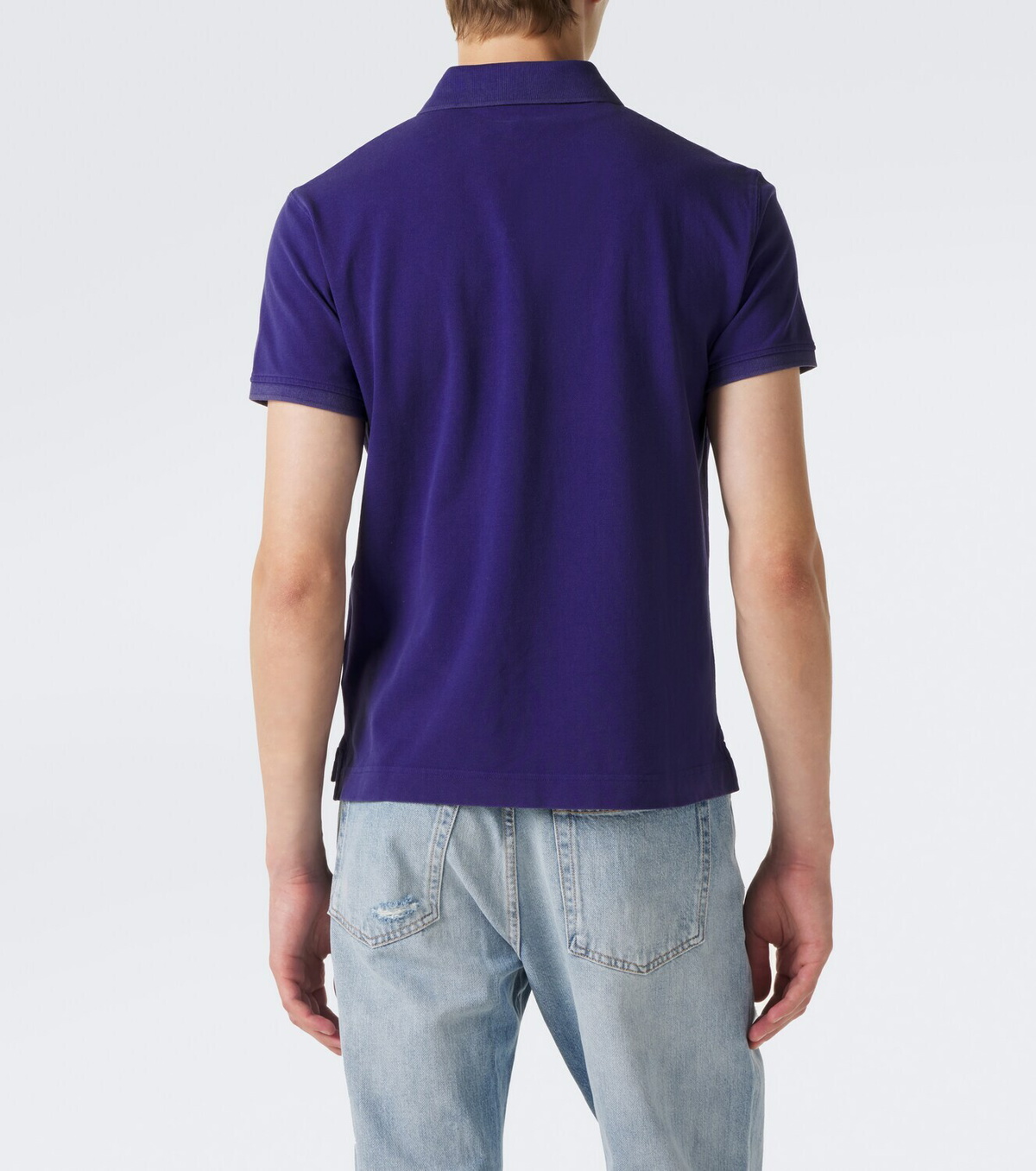 Acne Studios Logo cotton piqué polo shirt