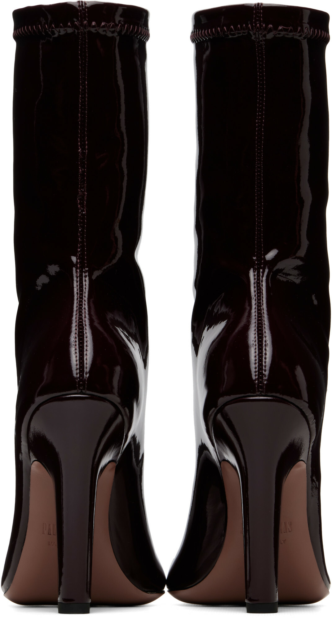 Paris Texas Burgundy Belle 75mm Ankle Boots